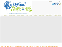 Tablet Screenshot of kirkwoodfling.com